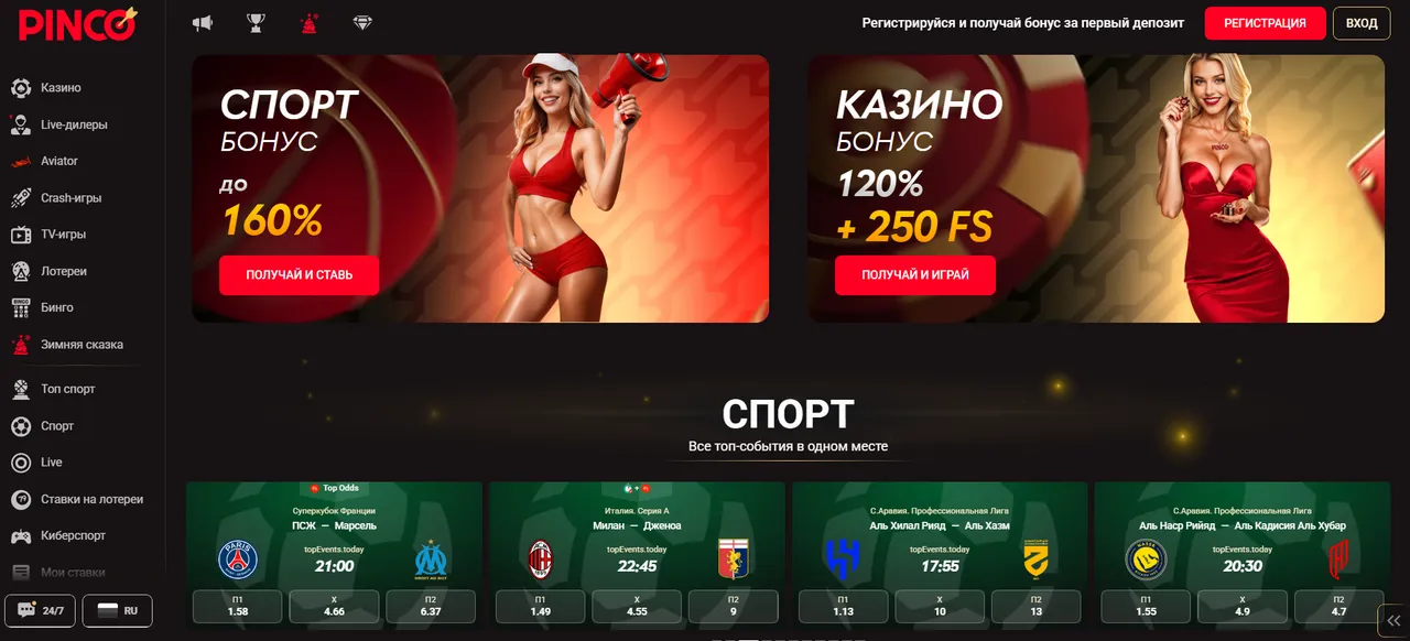 Что такое Пинко зеркало